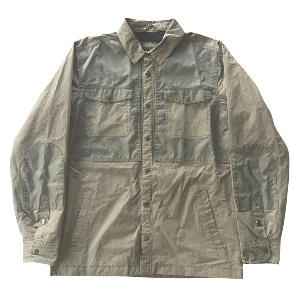 Howler Brothers Manakin Stable Coat Medium Snap Front Chore Jacket Outdoor Olive - Picture 2 of 10